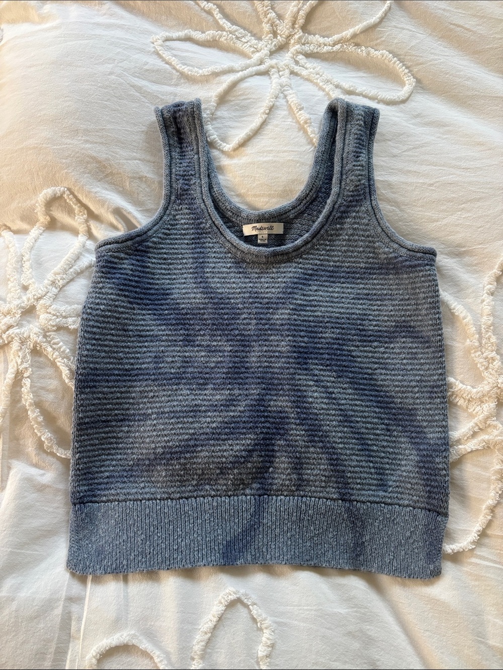 Madewell women’s sweater tank top